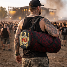Load image into Gallery viewer, Rocksax Slayer Duffle Bag - Gold Eagle
