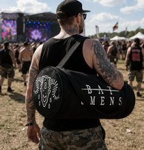 Load image into Gallery viewer, Rocksax Bad Omens Duffle Bag - Ramskull
