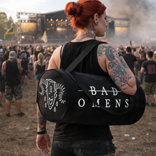 Load image into Gallery viewer, Rocksax Bad Omens Duffle Bag - Ramskull
