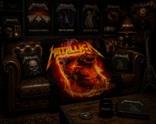 Load image into Gallery viewer, Rocksax Metallica Blanket - Jump In The Fire
