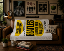 Load image into Gallery viewer, Rocksax The Beatles Blanket - Carnegie Hall
