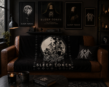 Load image into Gallery viewer, Rocksax Sleep Token Blanket - Summoning Black
