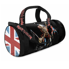 Load image into Gallery viewer, Rocksax Iron Maiden Duffle Bag - Trooper  | Buy Now For 39.99
