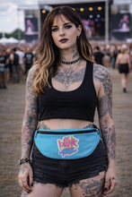 Load image into Gallery viewer, Rocksax Blink 182 Bum Bag (Fanny pack) - Logo Blue
