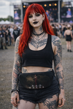 Load image into Gallery viewer, Rocksax Bad Omens Bum Bag (Fanny Pack) - Self Titled Cover
