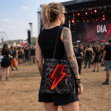 Load image into Gallery viewer, Rocksax AC/DC Tote Bag - PWR Up

