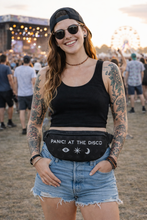 Load image into Gallery viewer, Rocksax Panic! At The Disco Bum Bag - 3 Icons
