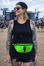 Load image into Gallery viewer, Rocksax Billie Eilish Bum Bag - Bad Guy Green
