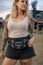 Load image into Gallery viewer, Rocksax Volbeat Bum Bag (Fanny pack) - Barber
