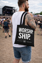 Load image into Gallery viewer, Rocksax Sleep Token Tote Bag - Worship
