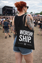 Load image into Gallery viewer, Rocksax Sleep Token Tote Bag - Worship
