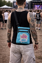 Load image into Gallery viewer, Rocksax Blink 182 Body Bag - Logo Blue
