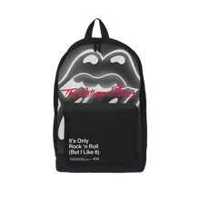 Load image into Gallery viewer, Rocksax The Rolling Stones Backpack - It's Only Rock 'N Roll  | Buy Now For 47.99

