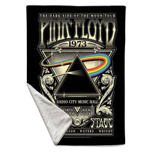 Load image into Gallery viewer, Rocksax Pink Floyd Sherpa Fleece Blanket - 1973 Live  | Buy Now From £49.99
