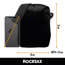 Load image into Gallery viewer, Rocksax Ed Sheeran Crossbody Bag - Symbols Pattern
