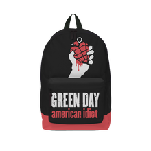 Load image into Gallery viewer, Rocksax Green Day Backpack - American Idiot  | Buy Now For 47.99
