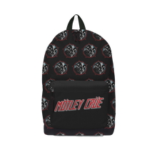 Load image into Gallery viewer, Rocksax Mötley Crüe Backpack - Heavy Metal Power  | Buy Now For 47.99
