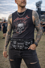 Load image into Gallery viewer, Rocksax Volbeat Bum Bag (Fanny pack) - Barber
