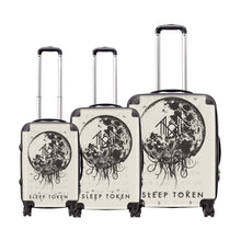 Load image into Gallery viewer, Rocksax Sleep Token  Travel Bag Luggage - The Summoning White
