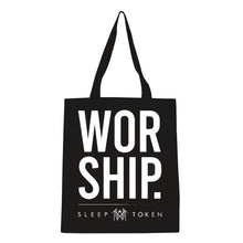 Load image into Gallery viewer, Rocksax Sleep Token Tote Bag - Worship  | Buy Now For 29.99

