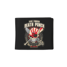 Load image into Gallery viewer, Rocksax Five Finger Death Punch Wallet - Got Your Six  | Buy Now For 22.99
