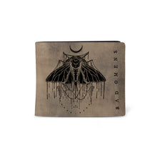 Load image into Gallery viewer, Rocksax Bad Omens Wallet - Moth  | Buy Now For 22.99
