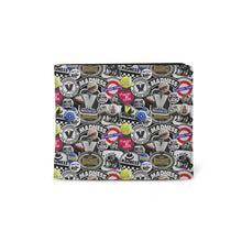 Load image into Gallery viewer, Rocksax Madness Premium Wallet - Badges  | Buy Now For 22.99
