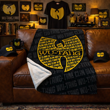 Load image into Gallery viewer, Rocksax Wu-Tang Blanket - Logo Repeat
