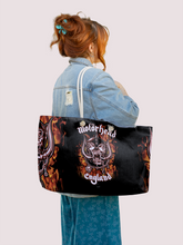 Load image into Gallery viewer, Rocksax Motorhead Rope Handled Beach Bag - Fire
