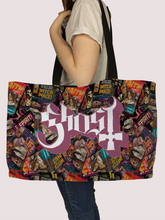 Load image into Gallery viewer, Rocksax Ghost Webbing Handled Shopper/Tote - Magazines
