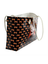 Load image into Gallery viewer, Rocksax Ghost Rope Handled Beach Bag - Cardinal

