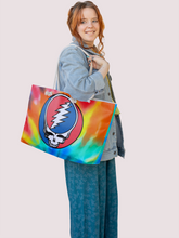 Load image into Gallery viewer, Rocksax Grateful Dead Rope Handled Beach Bag - Steal Your Face
