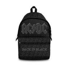 Load image into Gallery viewer, Rocksax AC/DC Daypack - Back In Black  | Buy Now For 47.99
