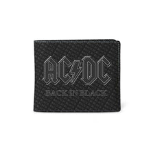 Load image into Gallery viewer, Rocksax AC/DC Wallet - Back In Black  | Buy Now For 22.99
