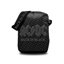 Load image into Gallery viewer, Rocksax AC/DC Crossbody Bag - Back In Black  | Buy Now For 26.99
