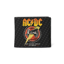 Load image into Gallery viewer, Rocksax AC/DC Wallet - For Those About to Rock  | Buy Now For 22.99
