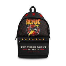 Load image into Gallery viewer, Rocksax AC/DC Daypack - For Those About to Rock  | Buy Now For 47.99
