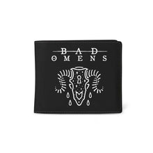Load image into Gallery viewer, Rocksax Bad Omens Wallet - Ramskull  | Buy Now For 22.99
