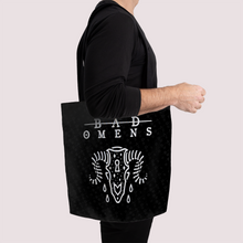 Load image into Gallery viewer, Rocksax Bad Omens Shopper Tote - Ramskull
