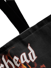 Load image into Gallery viewer, Rocksax Motorhead Webbing Handled Beach/Shopper Bag - Fire
