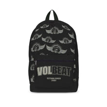 Load image into Gallery viewer, Rocksax Volbeat Backpack - Established All Over Print  | Buy Now For 47.99
