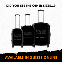 Load image into Gallery viewer, Rocksax AC/DC Travel Backpack - Back In Black Luggage
