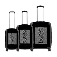 Load image into Gallery viewer, Rocksax Joy Division Luggage - Unknown Pleasures
