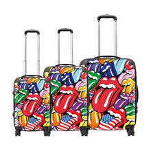 Load image into Gallery viewer, Rocksax The Rolling Stones Travel Bag Luggage - Tongues
